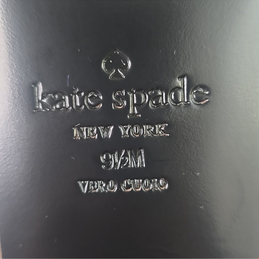 NIB Kate Spade New York Metallic Silver Genevieve Loafers Size 9.5 - Picture 6 of 9